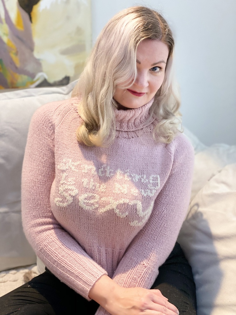 Knitting Is the New Sexy Signature Sweater Pattern